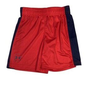 Preppy Streetwear Coquette Utility Under Armour Men's Red/Black Shorts Size 4